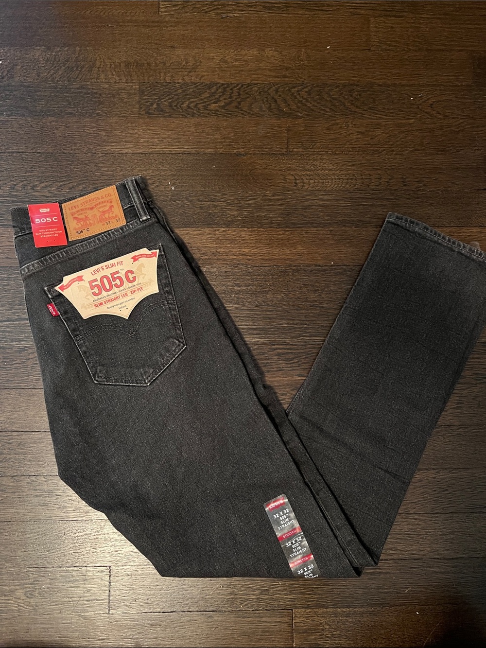 Levi's 505C Men's Slim Jeans - Black Wash